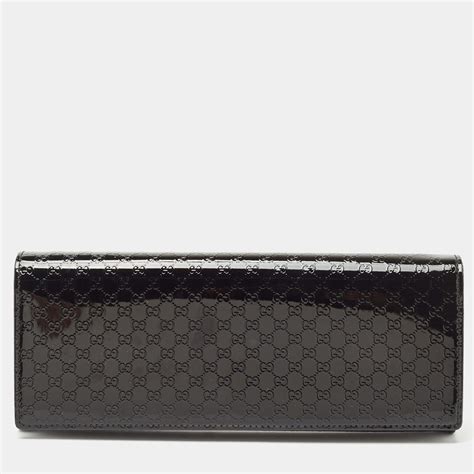 gucci clutch broadway|gucci patent leather clutch.